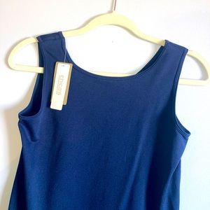 Chico’s NWT Reversible Cami Stretchy Navy